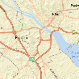 Ptuj Street Map
