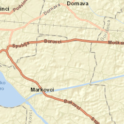 Markovci Street Map