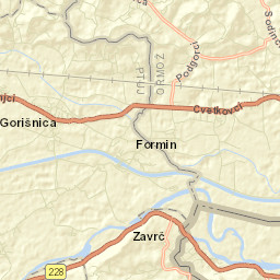 Gorišnica Street Map