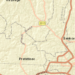 Mačkovec Street Map