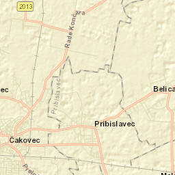 Novo Selo Rok Street Map