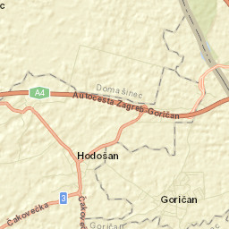 Hodošan Street Map