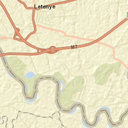 Letenye Street Map