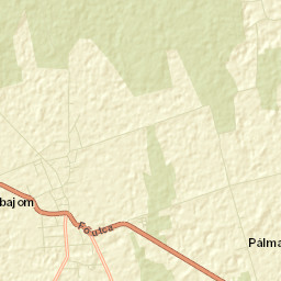 Nagybajom Street Map