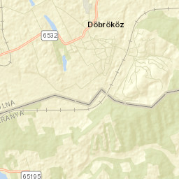 Döbrököz Street Map