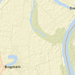 Bogyiszló Street Map