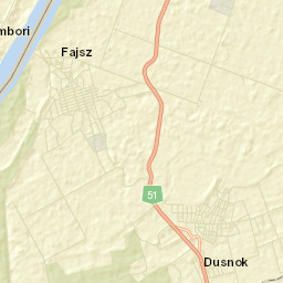 Dusnok Street Map