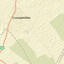 Császártöltés Street Map