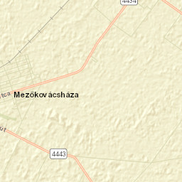 Mezőkovácsházai Járás Street Map