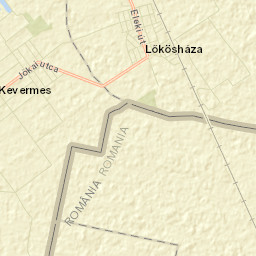 Kevermes Street Map