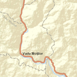 Vadu Moţilor Street Map