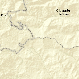 Comuna Mirăslău Street Map