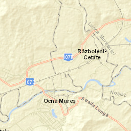 Ocna Mureş Street Map