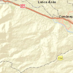 Comăneşti Street Map