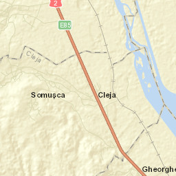 Somușca Street Map