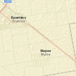 Brylivka Street Map