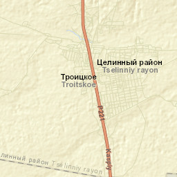 Troitskoye Street Map