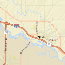 Zillah Street Map
