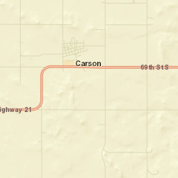 Carson Street Map