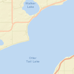 Otter Tail County Street Map