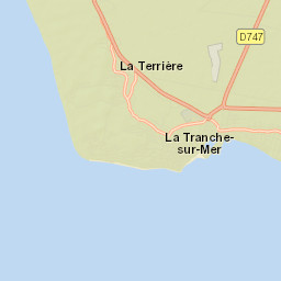 La Tranche-sur-Mer Street Map