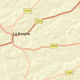 Le Donjon Street Map