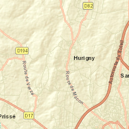 Sancé Street Map