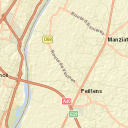 Feillens Street Map