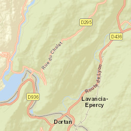 Dortan Street Map