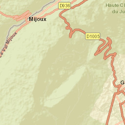 Gex Street Map