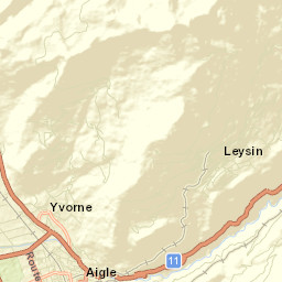 Leysin Street Map