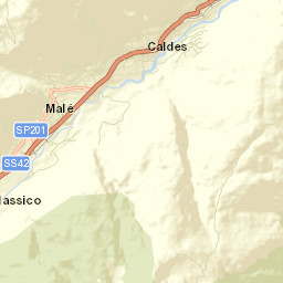 Cavizzana Street Map