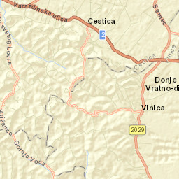 Vinica Street Map