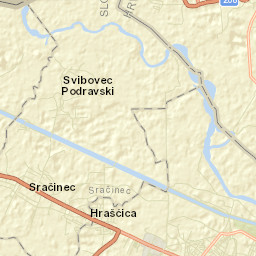 Hrašćica Street Map