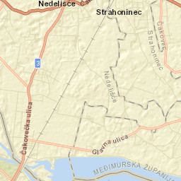 Nedelišće Street Map