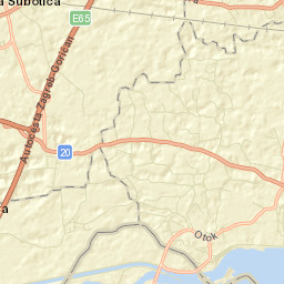 Mala Subotica Street Map