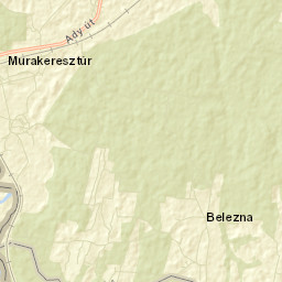 Murakeresztúr Street Map