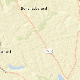Bonyhádi Járás Street Map
