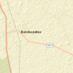 Kiskunhalasi Járás Street Map