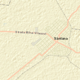 Oraş Sântana Street Map