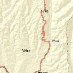 Vârfurile Street Map