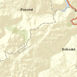 Comuna Sohodol Street Map