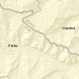 Comuna Fărău Street Map