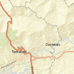 Cuștelnic Street Map