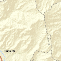 Cucuieți Street Map