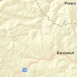 Bârsăneşti Street Map