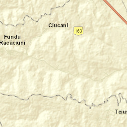 Comuna Răcăciuni Street Map