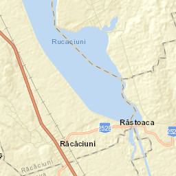 Răcăciuni Street Map