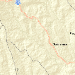 Comuna Găiceana Street Map