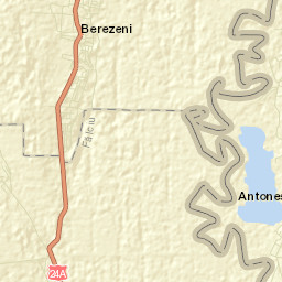 Berezeni Street Map